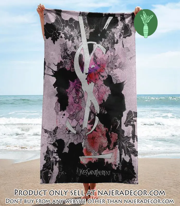 Yves saint laurent beach towel luxury brand hot trending summer  bt00301 njr3013928